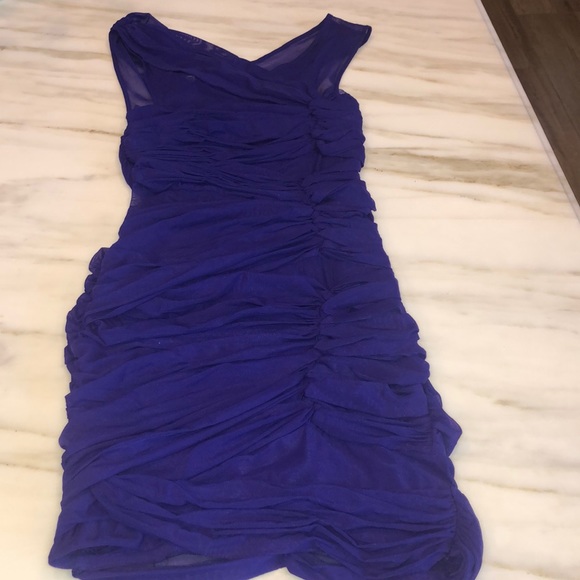 Dark Plum BCBG Maxazria Dress Size XS - Picture 3 of 6